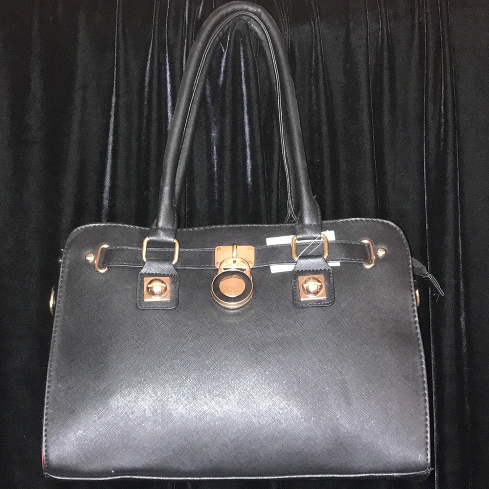 Black hand bag